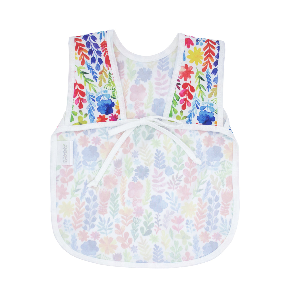 Rainbow Watercolor Floral Bapron