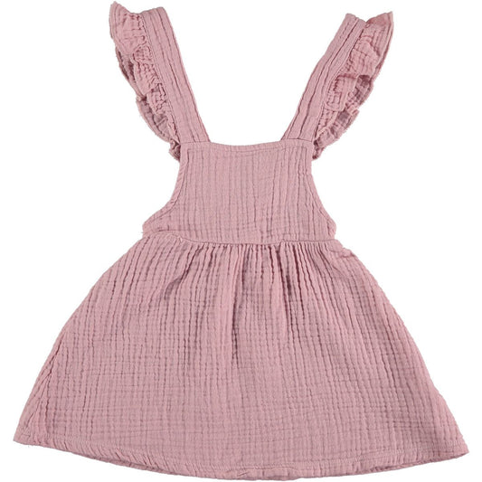 Sleeveless Chiffon Dress, Pink