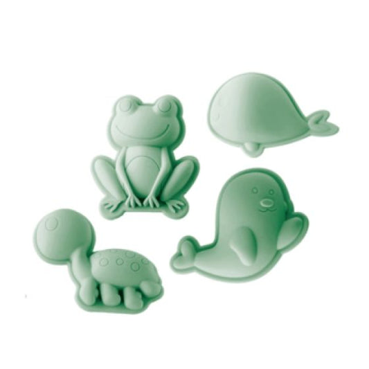 Mint Silicone Frog Sand Mold Kit by Scrunch