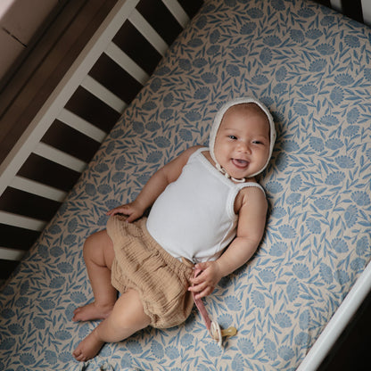 Extra Soft Muslin Crib Sheet