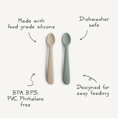 Silicone Feeding Spoons