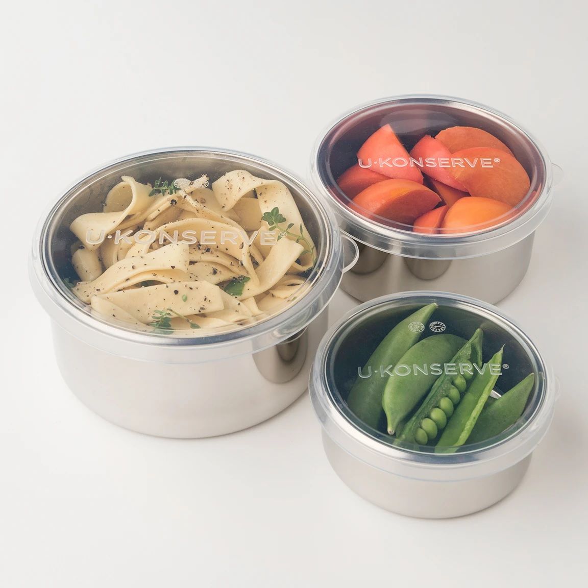 Round Nesting Trio Food Storage Containers