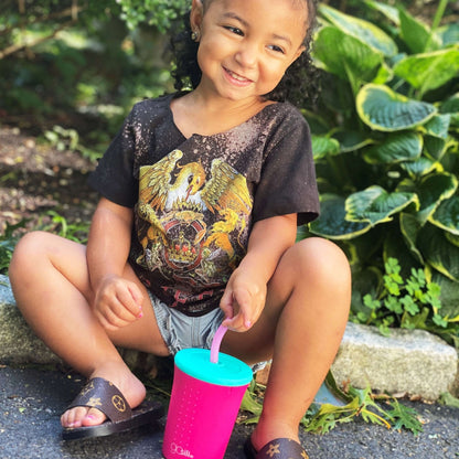 Silikids Silicone Straw Cup for Kids, 12oz