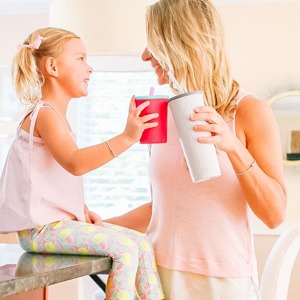 Silikids Silicone Straw Cup for Kids, 12oz