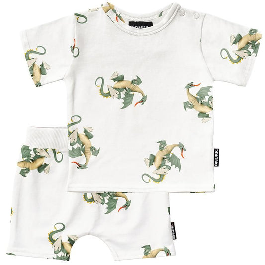 Dragons Baby T-Shirt and Short Set