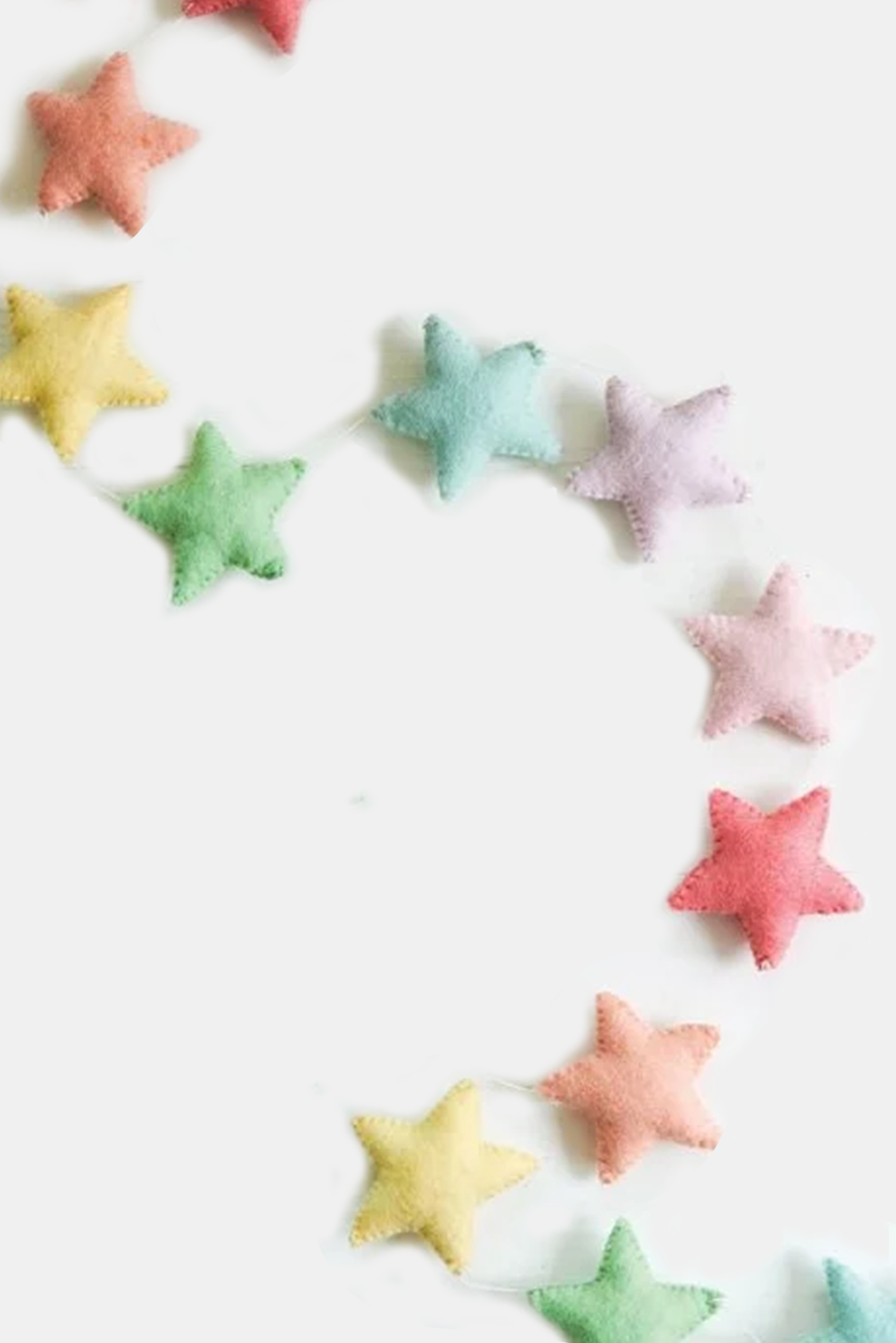 Star Garland (Soft Rainbow)