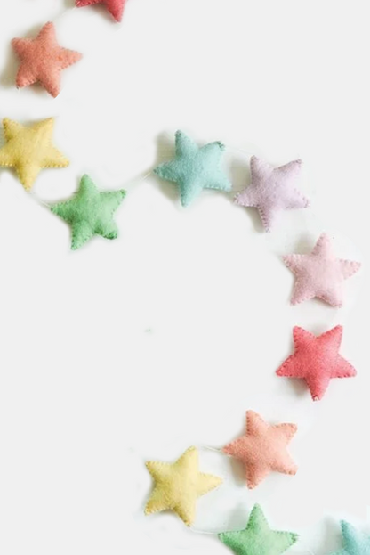 Star Garland (Soft Rainbow)