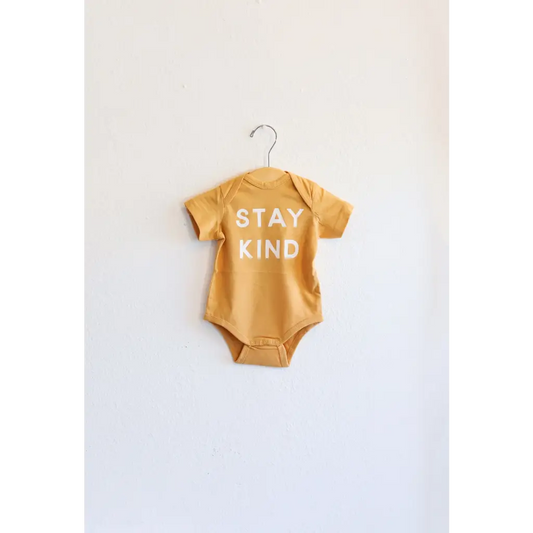Stay Kind Organic Cotton Baby Onesie