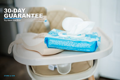 Stork & Sun Baby Wipes — 6 Pack (360ct)