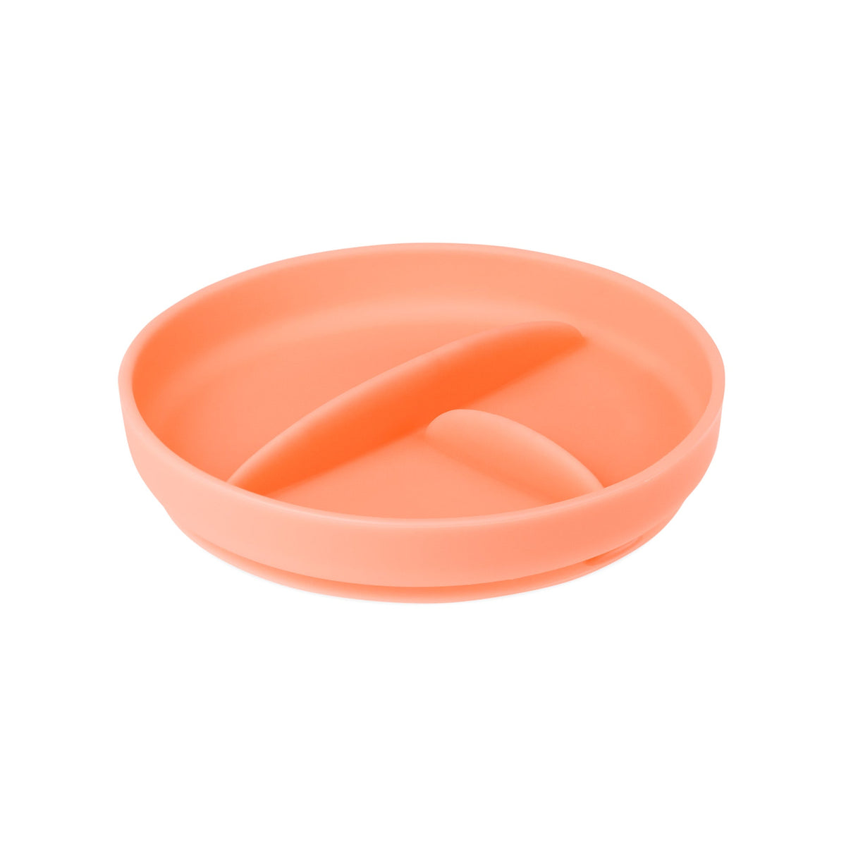 Silicone Suction Plate for Babies, Divided, 6 Months+