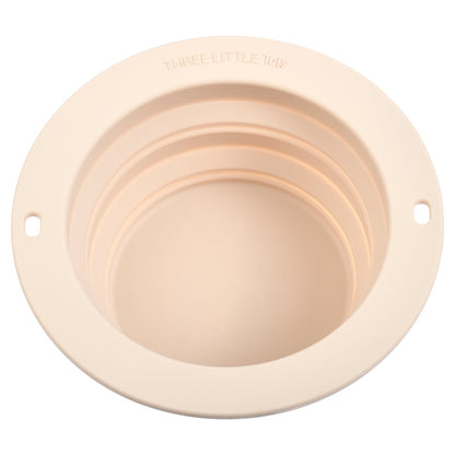 Sugar Cookie Collapsible Bowl for Travel or Home