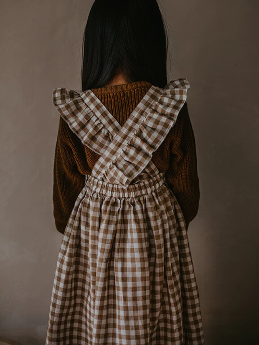 The Gingham Pinafore Dress