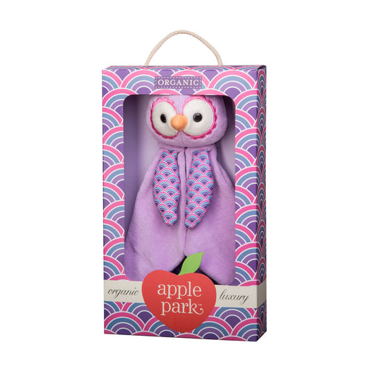 Patterned Blankies - Purple Owl