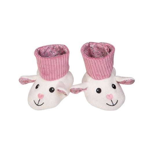 Patterned Booties - Lamby