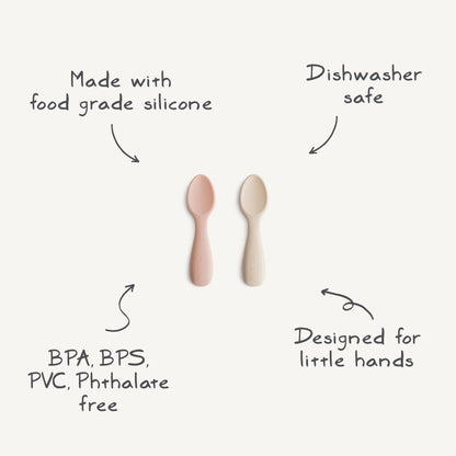 Silicone Toddler Starter Spoons