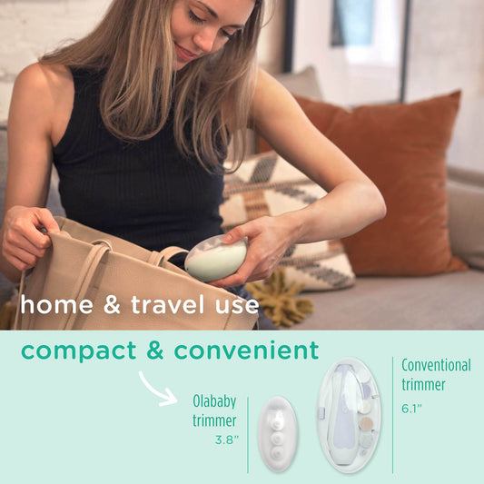 Electric Baby Nail Trimmer That Files, No Blade, Newborn+