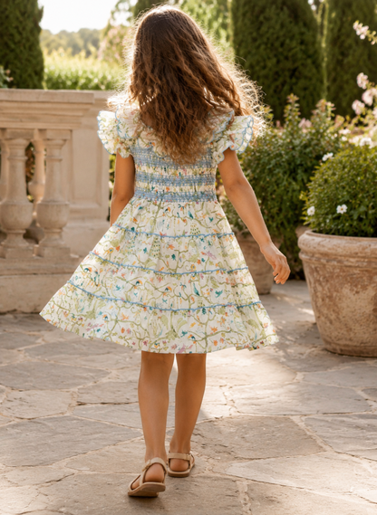 Mimi Dress - Tropical Garden