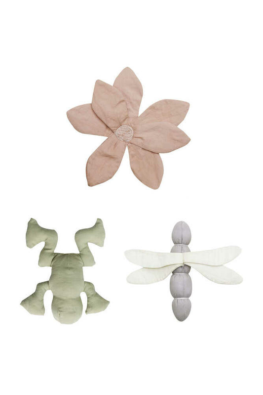 Lily Pond Set of 3 Crinkle and Rattle Grasping Toys
