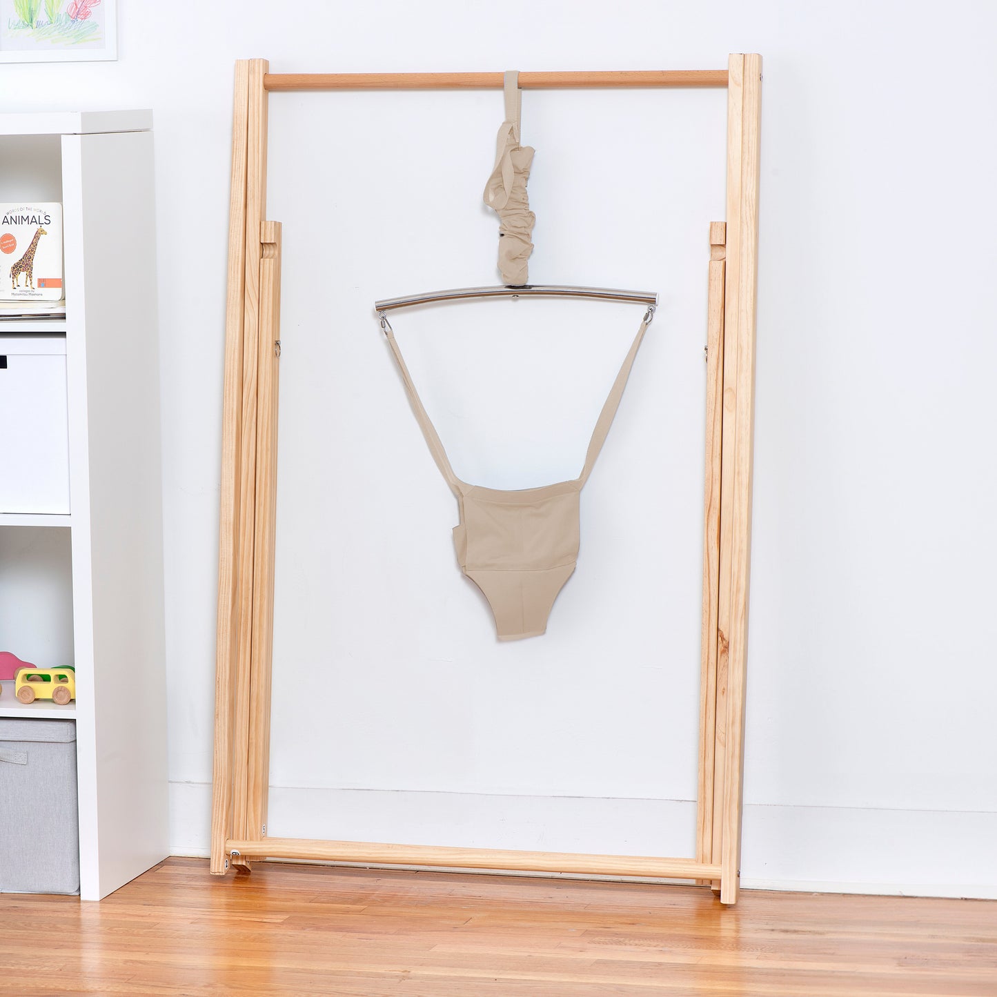 Tulip | Foldable Baby Bouncer - Beige