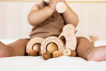 Easy Grasp Penguin Push Toy | Made in the USA 🇺🇸