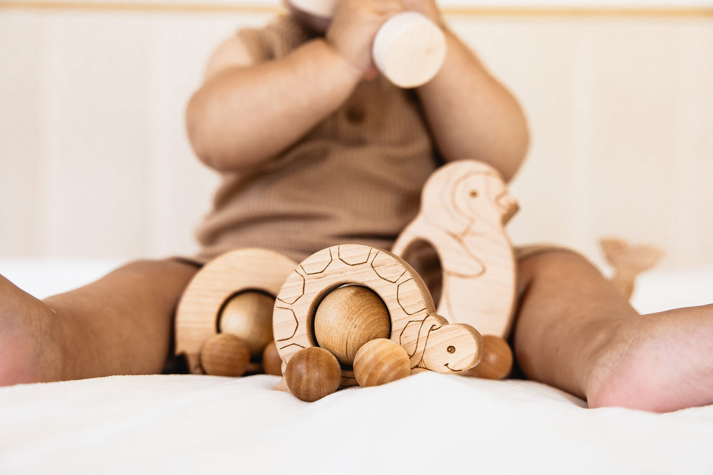 Roly Poly Elephant Push Toy | Made in the USA 🇺🇸