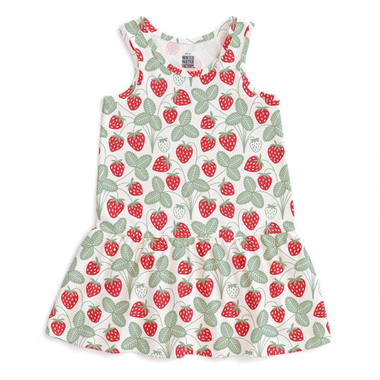 Valencia Dress, Strawberries