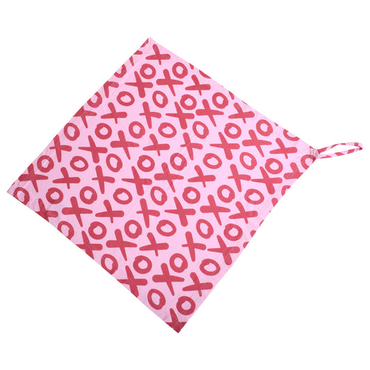 Valentine's Day XOXO Bamboo Newborn Lovey Small Blanket